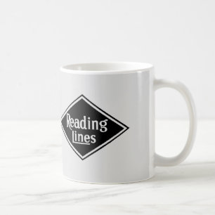 Logo der Reading Railroad Company Kaffeetasse