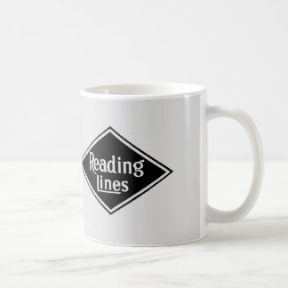 Logo der Reading Railroad Company Kaffeetasse