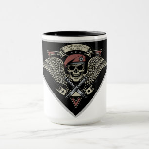 Logo der Schatten-(ISS) auf Tasse