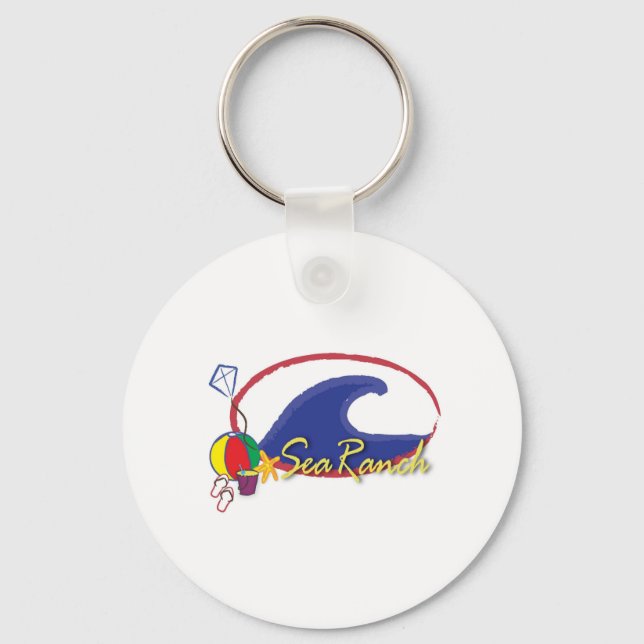 Logo der Seeschifffahrt Schlüsselanhänger (Vorderseite)