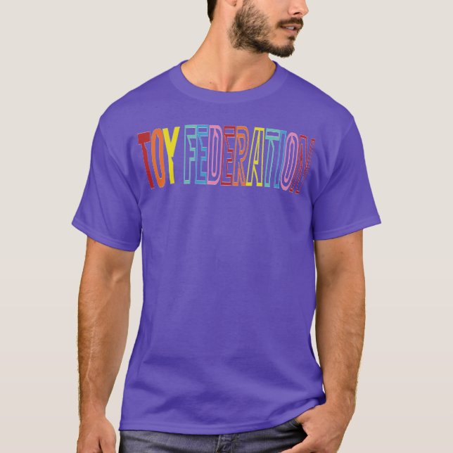 Logo der Spielzeugföderation T-Shirt (Vorderseite)