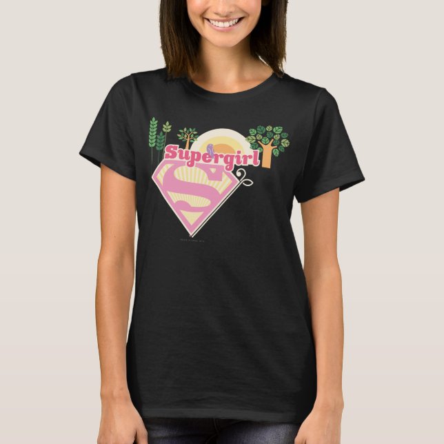 Logo der Supergirl Nature T-Shirt (Vorderseite)