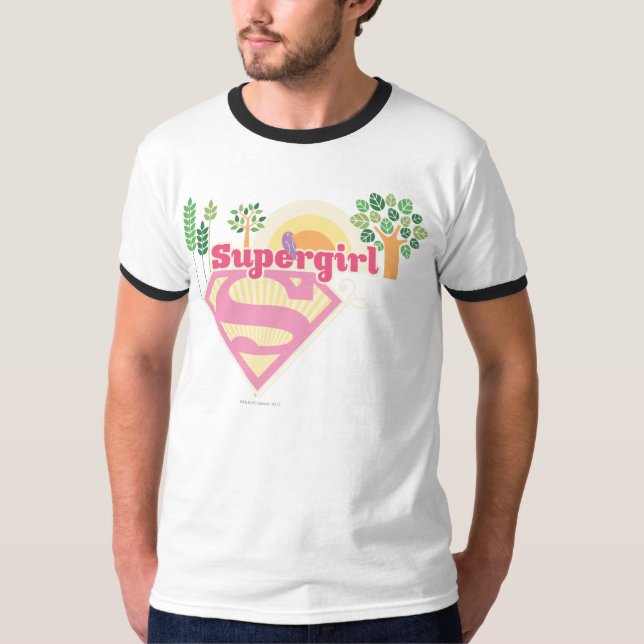 Logo der Supergirl Nature T-Shirt (Vorderseite)