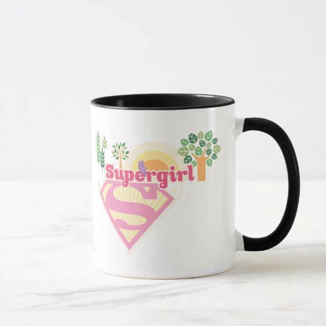 Logo der Supergirl Nature Tasse (Rechts)