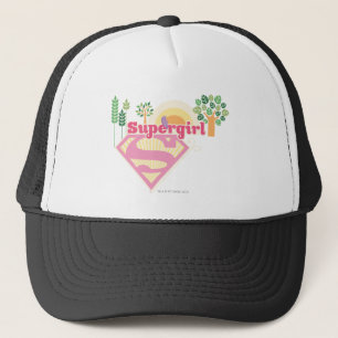 Logo der Supergirl Nature Truckerkappe