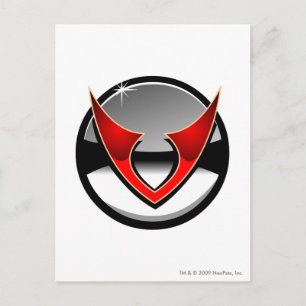 Logo der Team Virtupets Space Station Postkarte