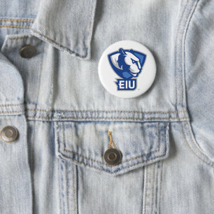 Logo der University Panthers von Eastern Illinois Button