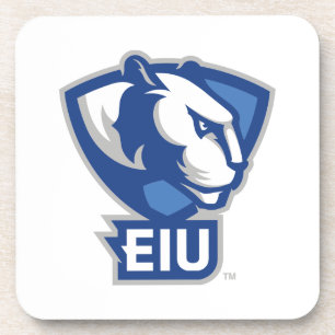 Logo der University Panthers von Eastern Illinois Getränkeuntersetzer