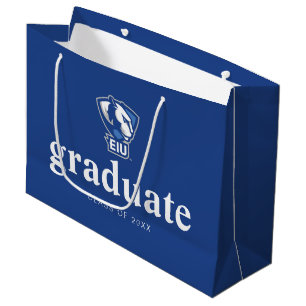 Logo der University Panthers von Eastern Illinois Große Geschenktüte