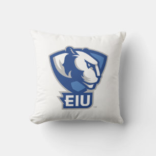 Logo der University Panthers von Eastern Illinois Kissen