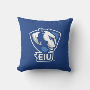 Logo der University Panthers von Eastern Illinois Kissen