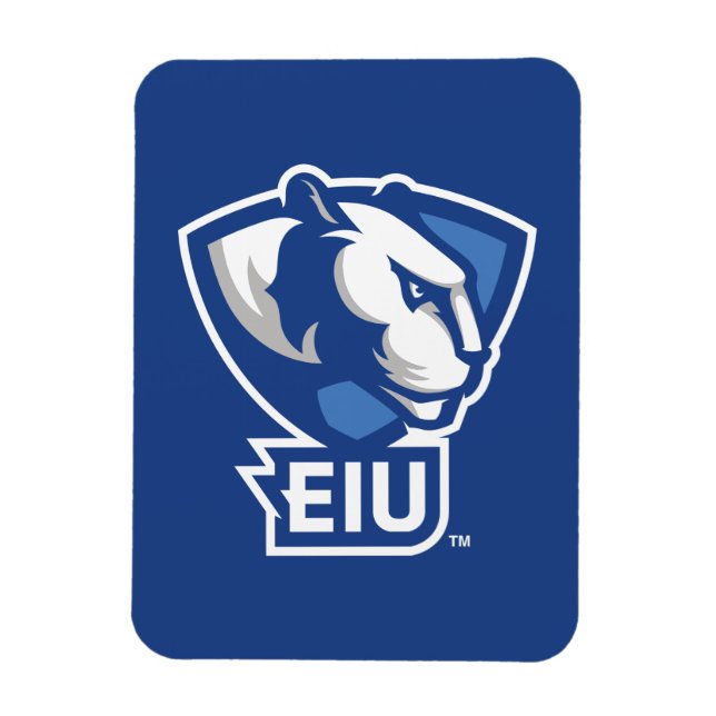 Logo der University Panthers von Eastern Illinois Magnet (Vertikal)