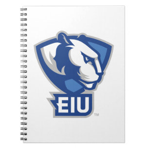 Logo der University Panthers von Eastern Illinois Notizblock