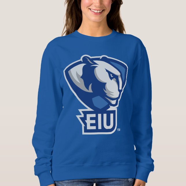 Logo der University Panthers von Eastern Illinois Sweatshirt (Vorderseite)