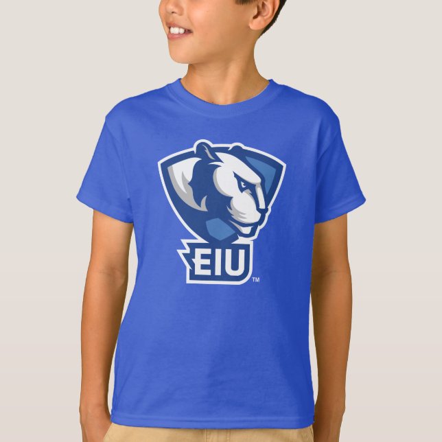 Logo der University Panthers von Eastern Illinois T-Shirt (Vorderseite)