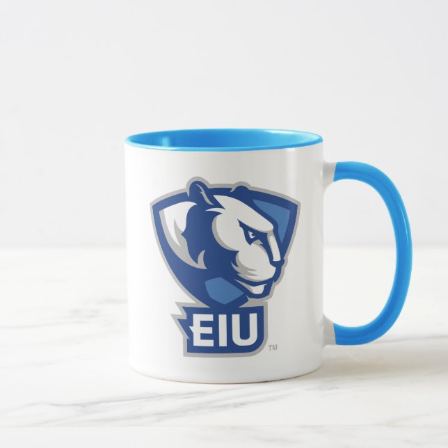 Logo der University Panthers von Eastern Illinois Tasse (Rechts)