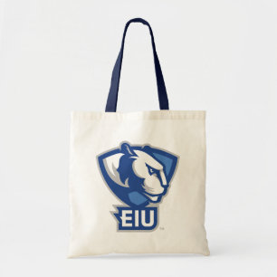 Logo der University Panthers von Eastern Illinois Tragetasche