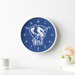 Logo der University Panthers von Eastern Illinois Uhr