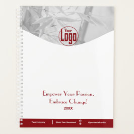 Logo der Werbefirma Red White Life Coach Planer