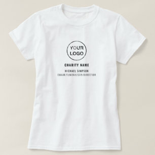 Logo der Wohltätigkeit Organisation, Organisator T-Shirt