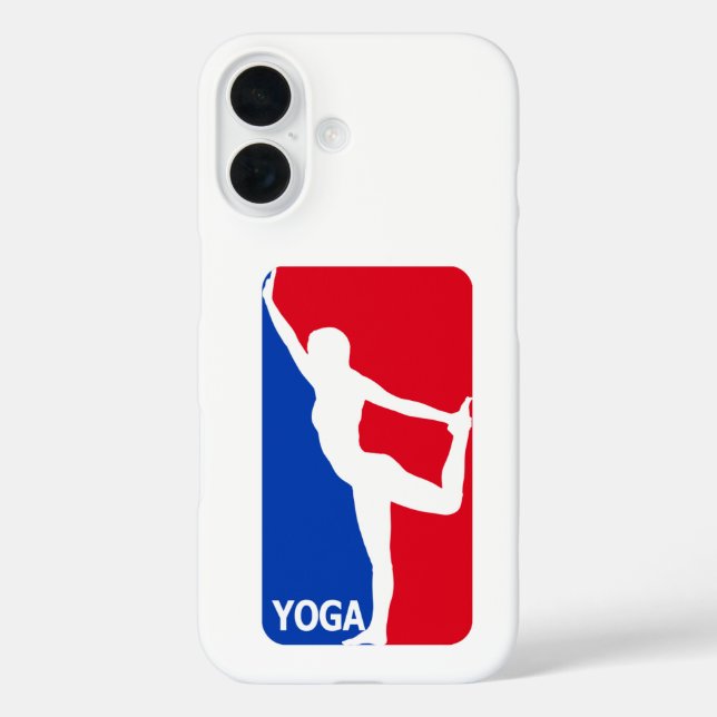 Logo der Yoga League Custom Case-Mate iPhone Hülle (Rückseite)