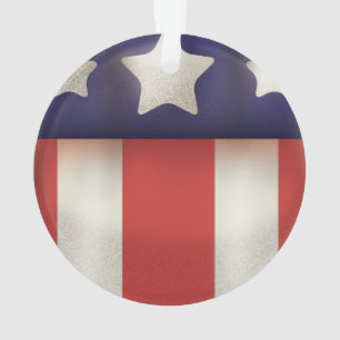Logo des amerikanischen Superhelden Ornament