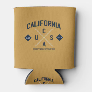 Logo des California Staat Hipster Dosenkühler