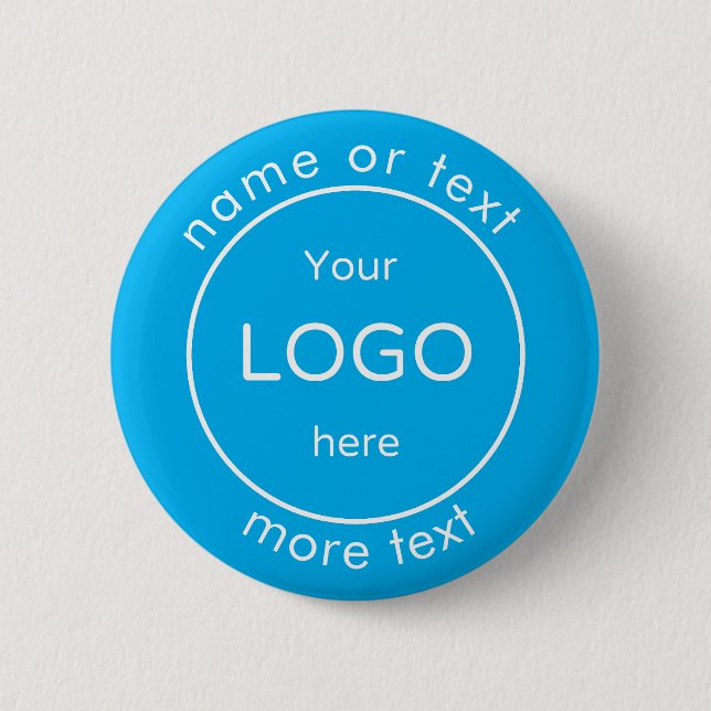 Logo des Firmenshops blau hinzufügen Button (Vorderseite)