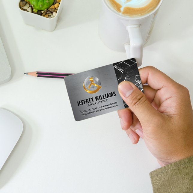 Logo des Hauses | Blueprints-Visitenkarte Visitenkarte (Von Creator hochgeladen)