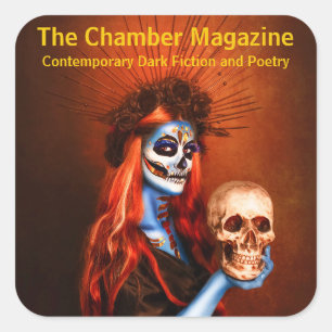 Logo des Kammermagazins Quadratischer Aufkleber