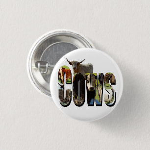 Logo des Küchennamens mit Kühen, Button