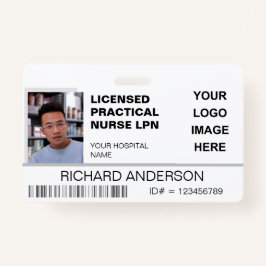 Logo des lizenzierten Practice Nurse Foto ID Hospi Ausweis