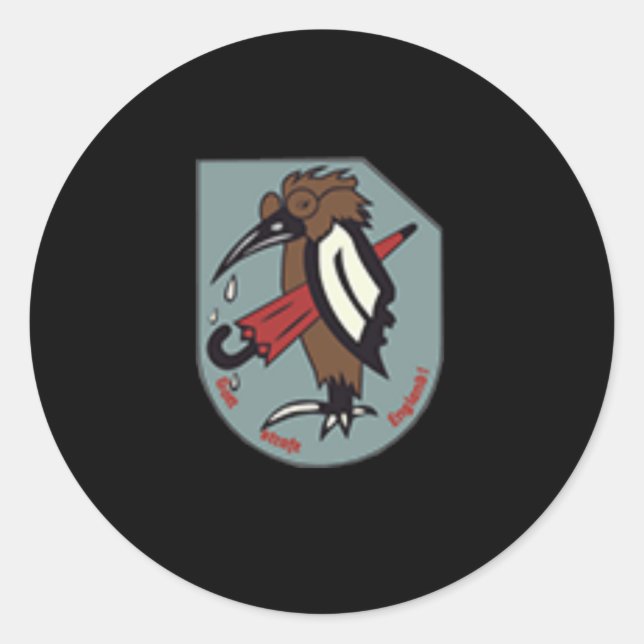 Logo des Luftwaffe WW2 Runder Aufkleber (Vorderseite)