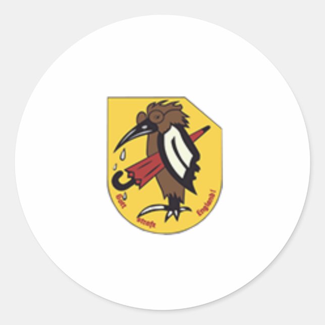 Logo des Luftwaffe WW2 Runder Aufkleber (Vorderseite)