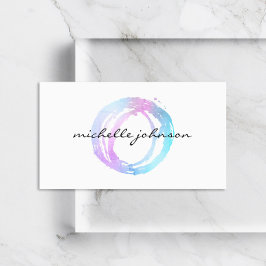 Logo des Luxe-Imitats für den holografisch gestric Visitenkarte