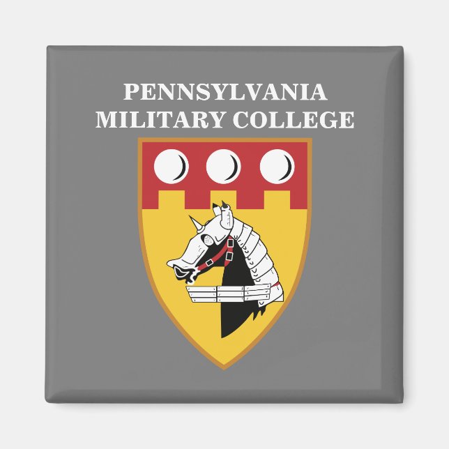 Logo des Magnet mit PMC-Siegel (Vorne)