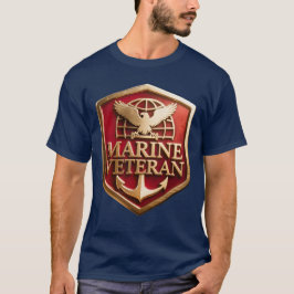 Logo des Marine Corps Veteran T-Shirt