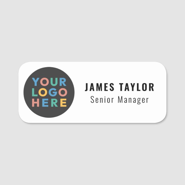 Logo des Mitarbeiters eines benutzerdefinierten Un Namensschild (Vorderseite)