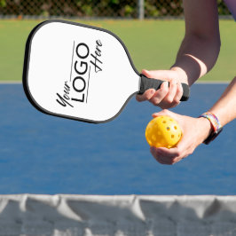 Logo des modernen Geschäftsteams Pickleball Schläger
