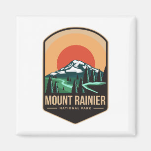 Logo des Nationalparks des Monte Rinier Magnet