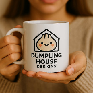 Logo des niedlichen Dumpling House Kaffeetasse