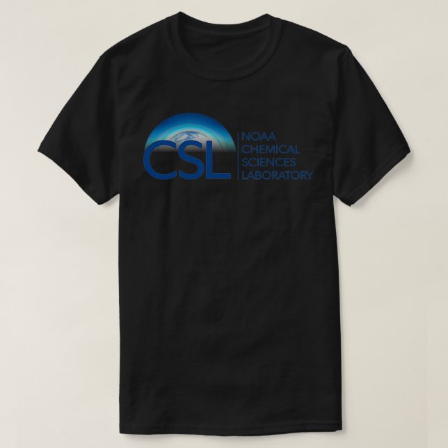 Logo des NOAA Chemical Sciences Laboratory T-Shirt (Design vorne)