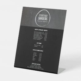 Logo des Personal Trainer Sketch Sockelschild