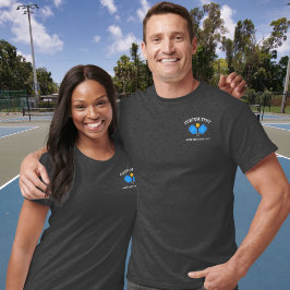 Logo des Pickleball Paddles Club Teams T-Shirt