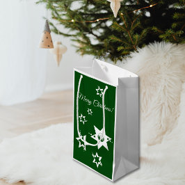 Logo des Rasen-Service-Logos Weihnachten Kleine Geschenktüte