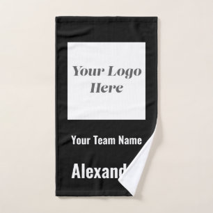 Logo des speziell für den Sport bestimmten Teams, Handtuch