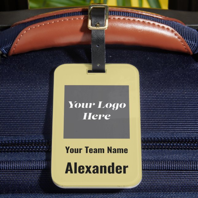 Logo des speziell für den Sport bestimmten Teams u Gepäckanhänger (Vorderseite Insitu 2)