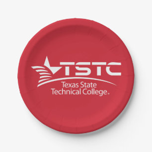 Logo des Texas State Technical College Pappteller