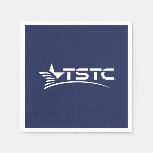 Logo des Texas State Technical College Serviette (Vorderseite)