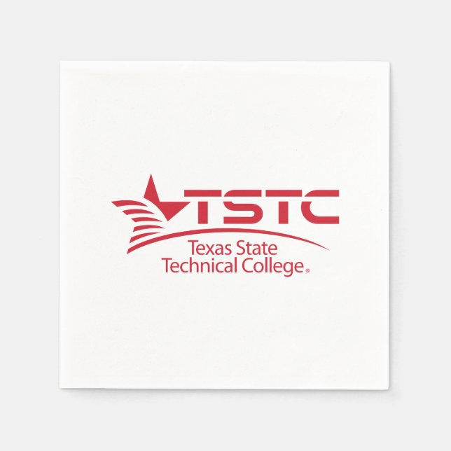 Logo des Texas State Technical College Serviette (Vorderseite)